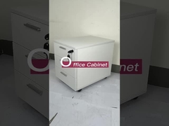 Classeur en bois de 3 tiroirs