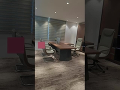 Table de bureau de luxe en forme de L