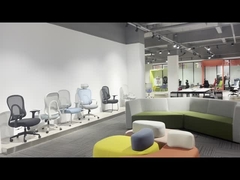 Chaise de bureau de luxe confortable en maille