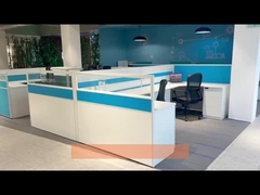 Bureau Cubicle Partition Station de travail Bureau Bureau 2 Station de travail pour 4 personnes