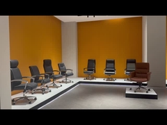 Chaise de bureau en cuir moderne Chef Chaise d'ordinateur pivotante