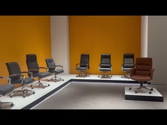 Chaise de bureau de direction BESTON Furniture, pivotante et roulante, en similicuir PU