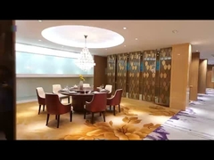 Mobilier de projet hôtelier Beston, ensemble lit et table de chevet pour chambre d'hôtel et appartement