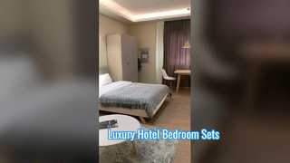 Ensembles de chambre à coucher king size de luxe pour hôtels modernes