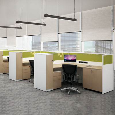 Poste de travail modulaire de séparation de bureau de bureaux de poste de travail de bureau avec le lit se pliant