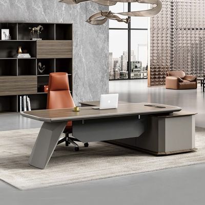 Bureau de direction contemporain 2M Table de bureau MFC Bureaux de direction Boss