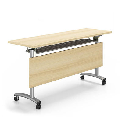 Bureau de formation pliable couleur érable Bureau de formation informatique étanche