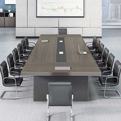 Table de conférence de bureau de 2 m Grande table de réunion classique exécutive