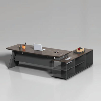 2.2M haut de gamme en forme de L Chef Bureau Bureau exécutif Bureau Bureau et cabinet