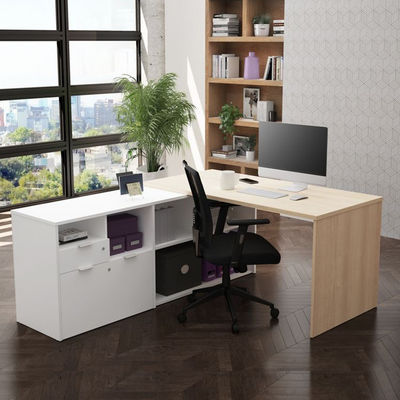Tableau de bureau en bois Bureau de bureau Tableau et chaise pour ordinateur