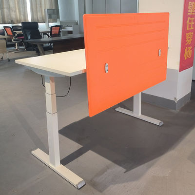 1.6M Bureau debout électrique en bois ergonomique blanc réglable en hauteur