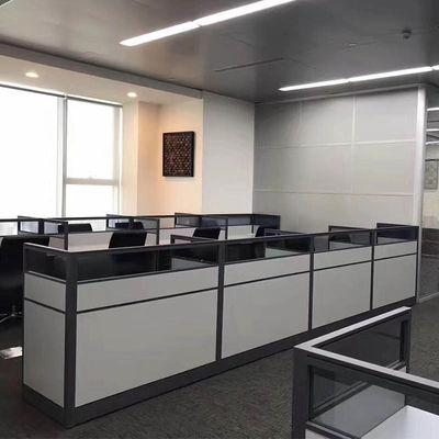 Personnel de bureau modulaire en forme de L