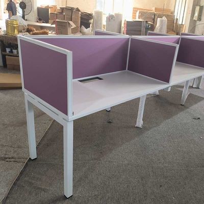 Bureau modulaire 2 4 6 Bureau moderne poste de travail linéaire