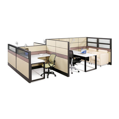 Modulaire 2 4 6 Bureau Bureau Cubicles de bureau Station de travail Meubles de bureau