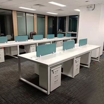 Meubles de bureau Personnel centre d'appels Bureau exécutif poste de travail pour 6 personnes