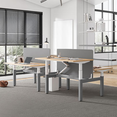 Tableau de bureau électrique réglable en hauteur à double moteur