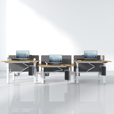 Table debout électrique moderne en arrière vers l'arrière hauteur réglable poste de travail Bureau