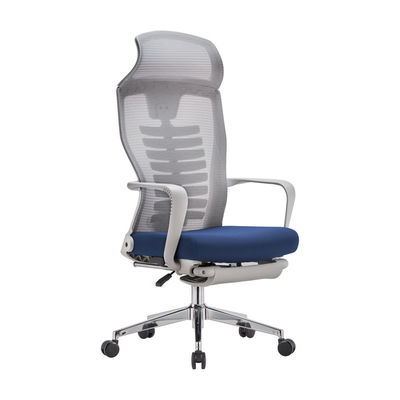 Chaise de bureau ergonomie en gros, confortable, en treillis, fauteuil de bureau avec repose-tête fixe