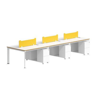 Tableau de bureau en bois modulaire avec armoire