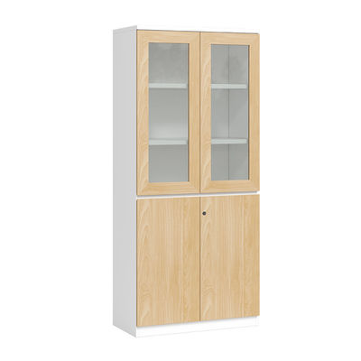 Systèmes d'archive de bureau Archive verticale à 4 portes en bois Utilisation à l'école