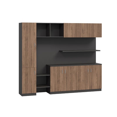 Équipement de bureau Armoires à dossiers en bois Armoire de rangement avec tiroir