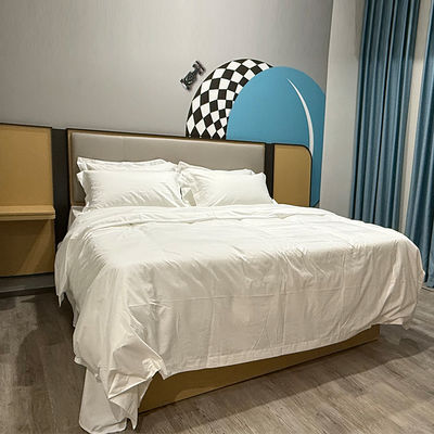 Ensemble de meubles de chambre d'hôtel sur mesure en bois 3 4 5 étoiles