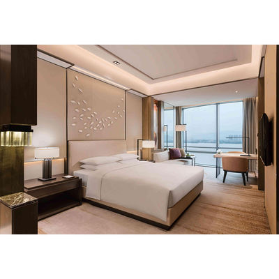 Hôtel de luxe Appartement meubles personnalisés 5 étoiles King taille Lit en cuir