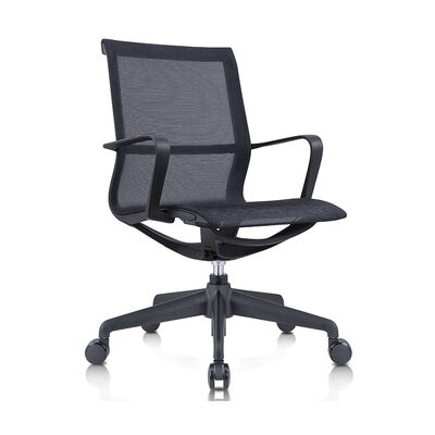 Ensemble de mobilier de bureau Chaise de bureau ergonomique en maille noire pour le bureau