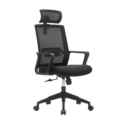 Chaises de bureau ergonomiques modernes à dos haut, respirantes, en treillis, pivotantes et confortables, fauteuil informatique