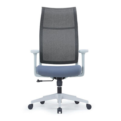 Chaise de bureau en maille respirante avec siège en mousse moulée de 7,5 cm et dossier inclinable à 22 ± 2 degrés