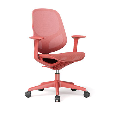 Chaise de bureau en maille respirante avec hauteur réglable et base en PP cinq étoiles pour un support ergonomique